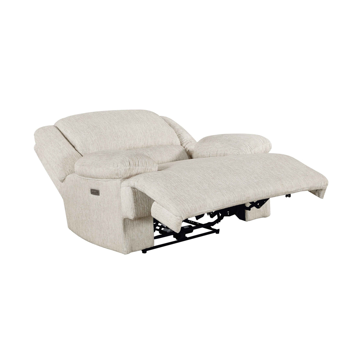Caliber Beige Power Reclining Chair by Homelegance at Eve Furniture