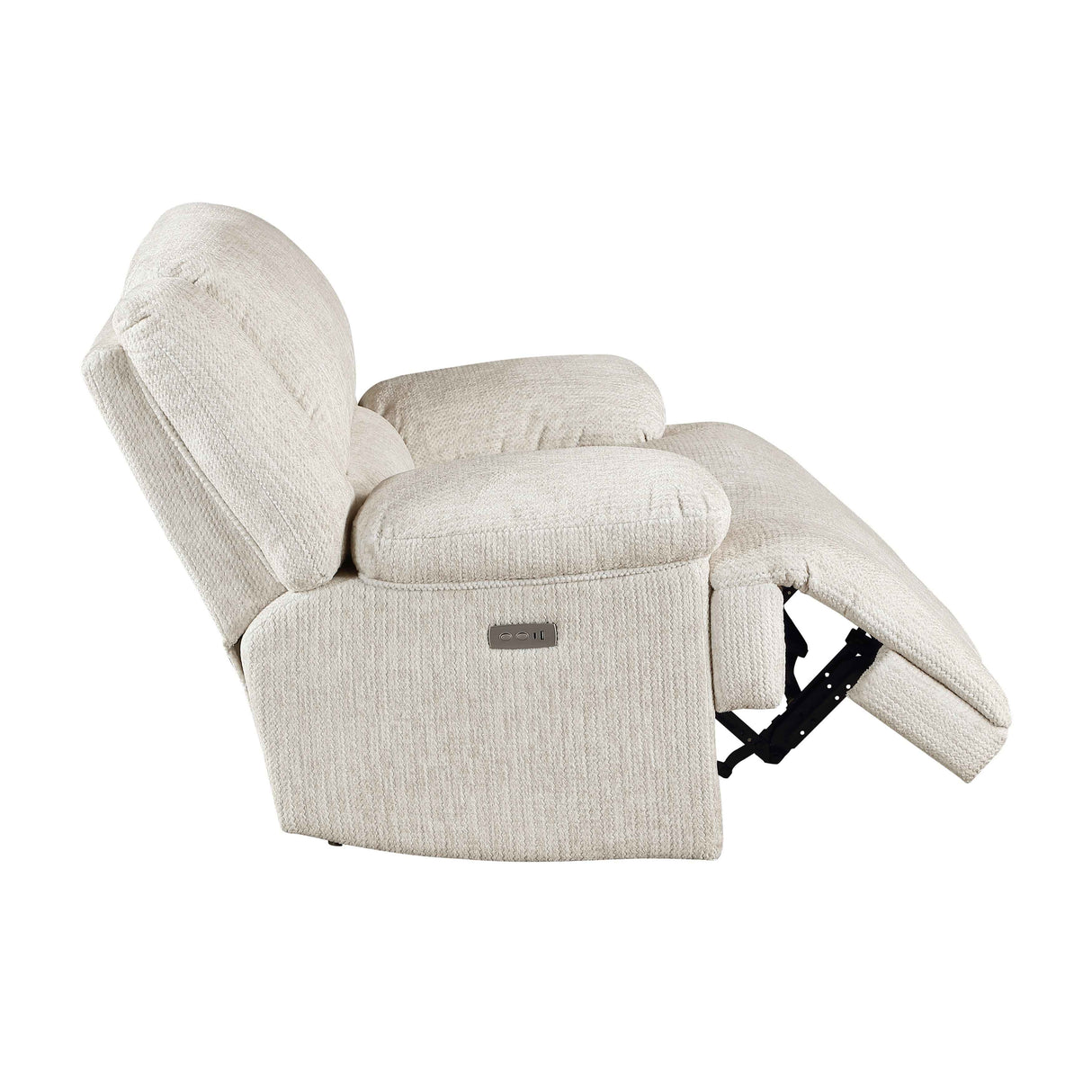 Caliber Beige Power Reclining Chair by Homelegance at Eve Furniture