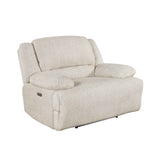 Caliber Beige Power Reclining Living Room Set by Homelegance at Eve Furniture
