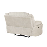 Caliber Beige Power Reclining Living Room Set by Homelegance at Eve Furniture