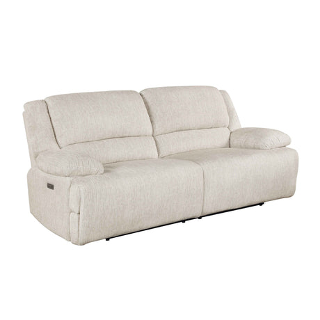 Caliber Beige Power Reclining Living Room Set by Homelegance at Eve Furniture