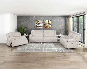 Caliber Beige Power Reclining Living Room Set by Homelegance at Eve Furniture