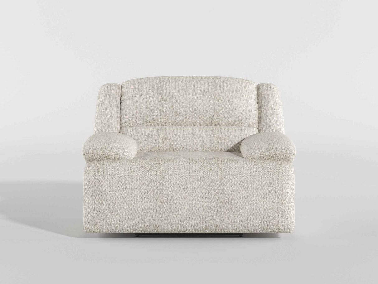 Caliber Beige Reclining Chair by Homelegance at Eve Furniture