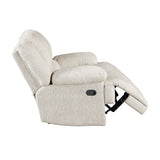 Caliber Beige Reclining Living Room Set by Homelegance at Eve Furniture