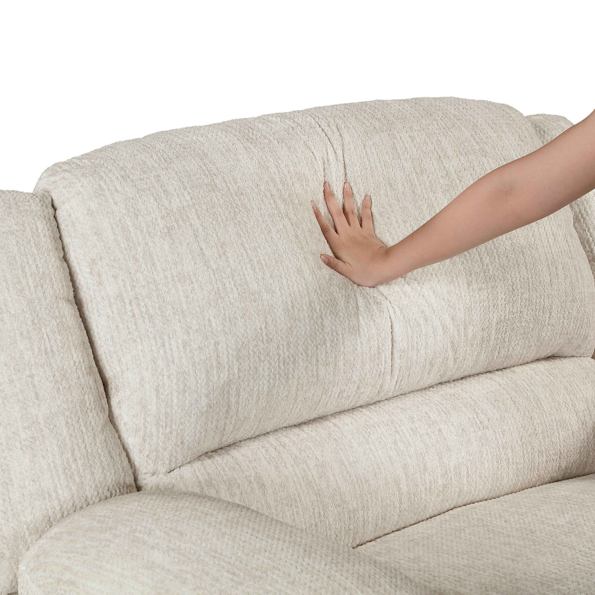 Caliber Beige Reclining Living Room Set by Homelegance at Eve Furniture