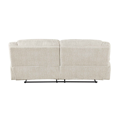 Caliber Beige Reclining Living Room Set by Homelegance at Eve Furniture