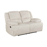Caliber Beige Reclining Living Room Set by Homelegance at Eve Furniture