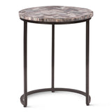 Calico 20" Nesting Tables in Chevron Pattern, Set 2 by Home Trends & Design at Eve Furniture