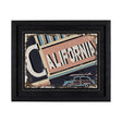 California by Alarm a Hand Embellished Textured Framed Art Print by Mercana at Eve Furniture