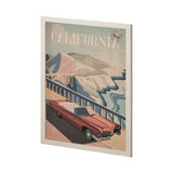 California Go USA (L) by Mercana Studio a Hand Embellished Decograph Framed Art Print by Mercana at Eve Furniture