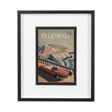 California Go USA (M) by Mercana Studio a Framed Art Print Matted under Glass by Mercana at Eve Furniture