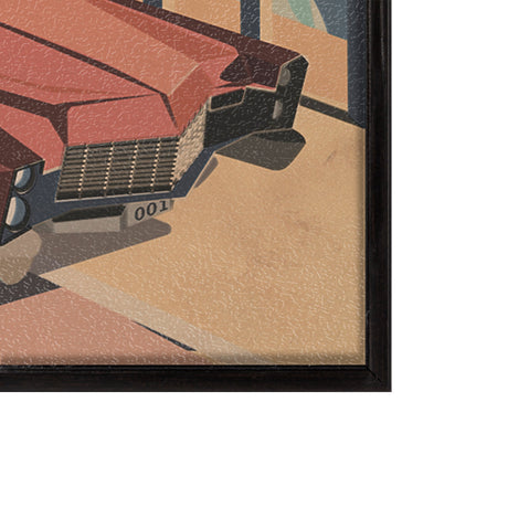 California Go USA (SM) by Mercana Studio a Hand Embellished Decograph Framed Art Print by Mercana at Eve Furniture