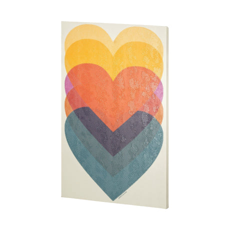 California Love by Urban Octopus a Hand Embellished Textured Canvas by Mercana at Eve Furniture