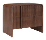 Calipso Walnut Nightstand by Zuomod at Eve Furniture