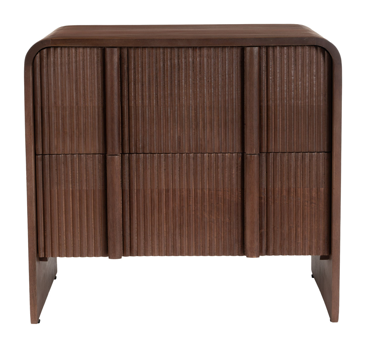 Calipso Walnut Nightstand by Zuomod at Eve Furniture