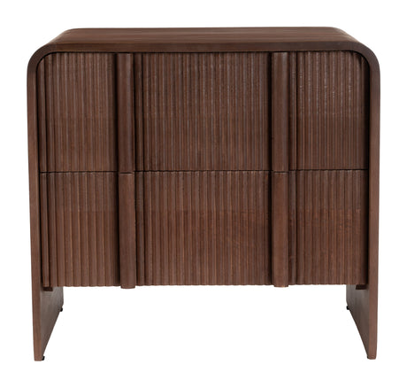 Calipso Walnut Nightstand by Zuomod at Eve Furniture