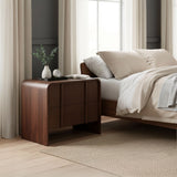 Calipso Walnut Nightstand by Zuomod at Eve Furniture