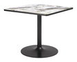 Caliza Gray & Black Outdoor Dining Table by Zuomod at Eve Furniture