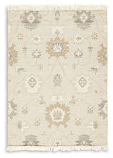 Calkin Linen/Gray/Caramel 5' x 7' Rug