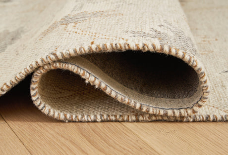 Calkin Linen/Gray/Caramel 5' x 7' Rug by Ashley at Eve Furniture