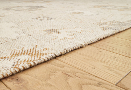 Calkin Linen/Gray/Caramel 8' x 10' Rug by Ashley at Eve Furniture