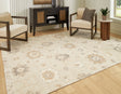 Calkin Linen/Gray/Caramel 8' x 10' Rug by Ashley at Eve Furniture