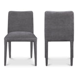 Calla Dark Grey Dining Chair (Set of 2) by MOES at Eve Furniture