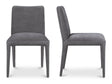 Calla Dark Grey Dining Chair (Set of 2) by MOES at Eve Furniture