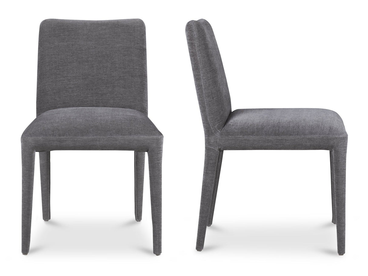 Calla Dark Grey Dining Chair (Set of 2) by MOES at Eve Furniture