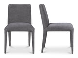 Calla Dark Grey Dining Chair (Set of 2) by MOES at Eve Furniture