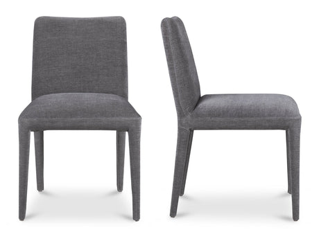 Calla Dark Grey Dining Chair (Set of 2) by MOES at Eve Furniture