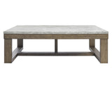 Calla Gray Marble Top Cocktail Table by Steve Silver at Eve Furniture