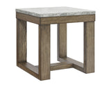 Calla Gray Marble Top End Table by Steve Silver at Eve Furniture