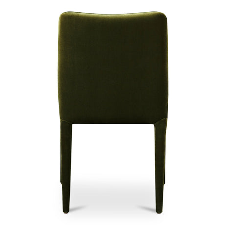 Calla Green Velvet Dining Chair (Set of 2) by MOES at Eve Furniture