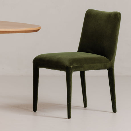 Calla Green Velvet Dining Chair (Set of 2) by MOES at Eve Furniture