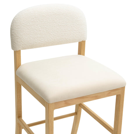 Calla Performance Velvet Counter Stool by TOV Furniture at Eve Furniture