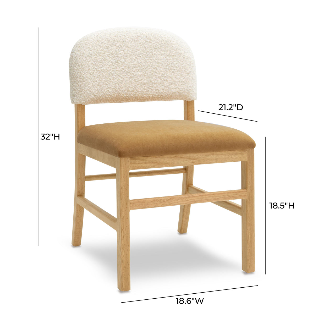 Calla Performance Velvet Dining Chair by TOV Furniture at Eve Furniture