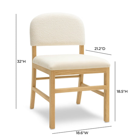 Calla Performance Velvet Dining Chair by TOV Furniture at Eve Furniture