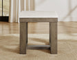 Calla White Marble Top End Table by Steve Silver at Eve Furniture