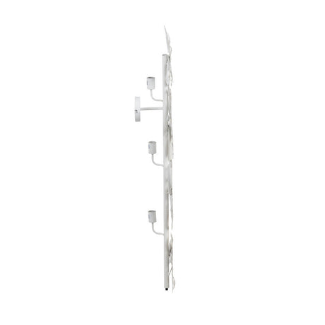 Callaway Dusty White/Gold Wall Sconce by Crestview at Eve Furniture