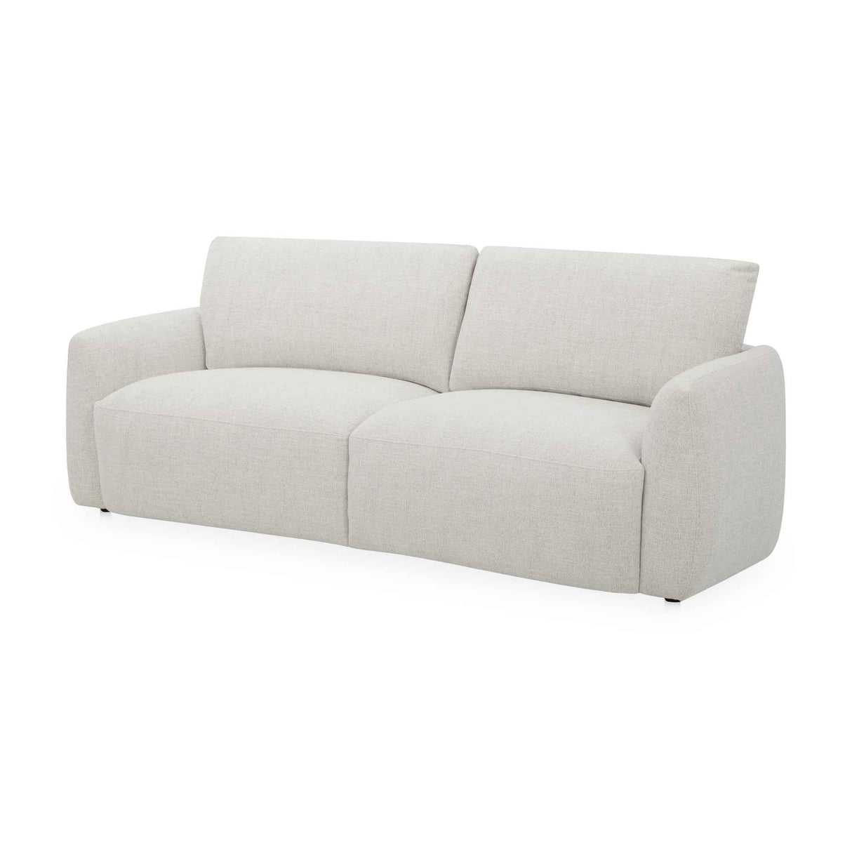 Callie Flecked Oat 91" Sofa by Moe's Home at Eve Furniture