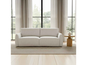 Callie Flecked Oat 91" Sofa by Moe's Home at Eve Furniture
