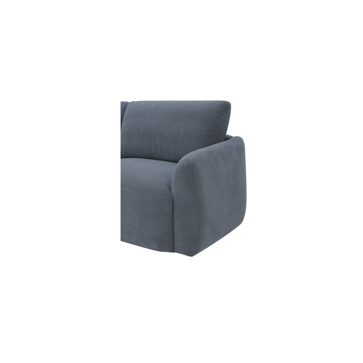 Callie Slate Blue 68" Sofa by Moe's Home at Eve Furniture