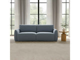 Callie Slate Blue 91" Sofa by Moe's Home at Eve Furniture