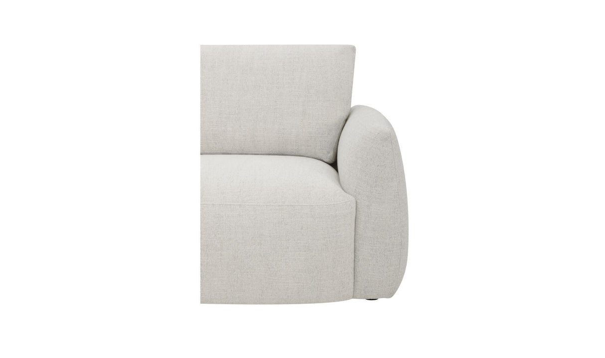 Callie Sofa 91 in. Flecked Oat by Moe's Home at Eve Furniture