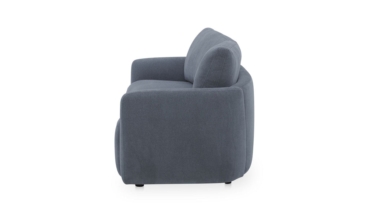 Callie Sofa 91 in. Slate Blue by Moe's Home at Eve Furniture
