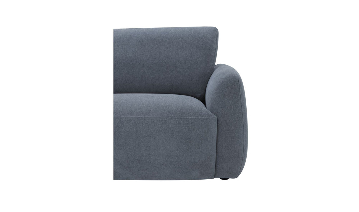 Callie Sofa 91 in. Slate Blue by Moe's Home at Eve Furniture