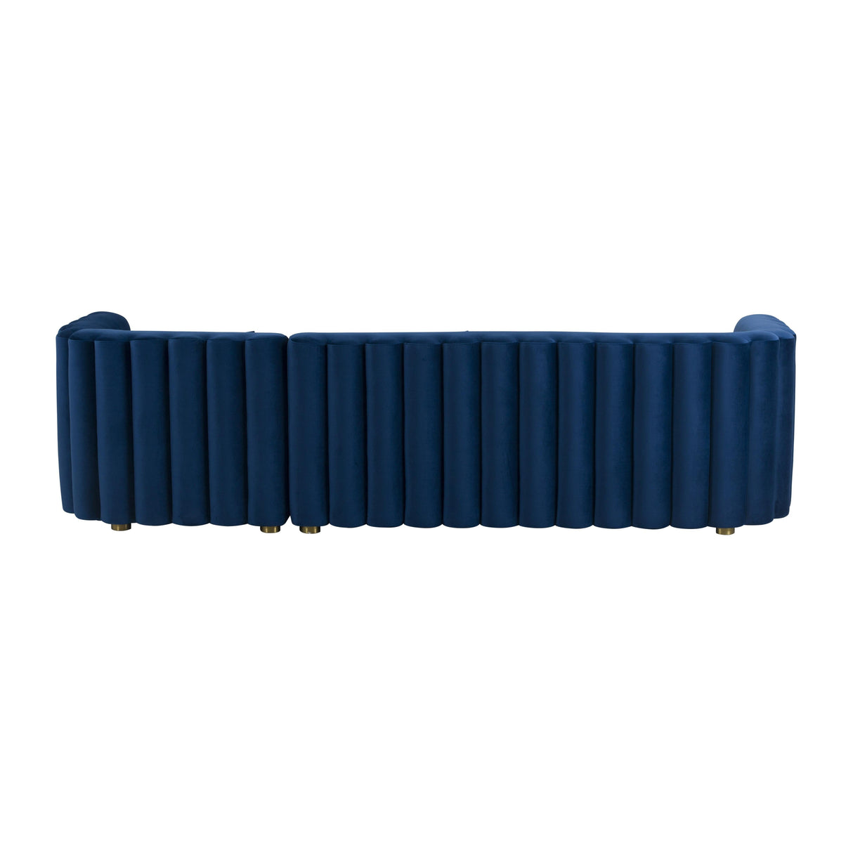 Callie Velvet Sectional by TOV Furniture at Eve Furniture