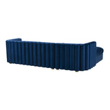 Callie Velvet Sectional by TOV Furniture at Eve Furniture