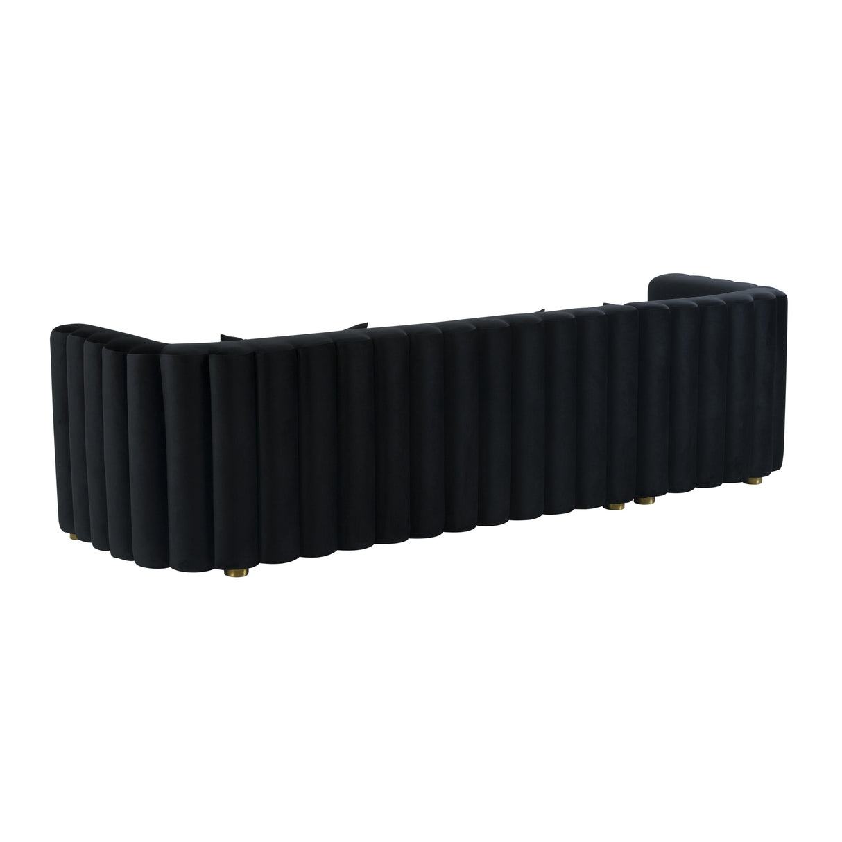 Callie Velvet Sectional by TOV Furniture at Eve Furniture